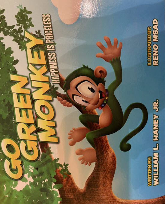 Go Green Monkey Hard Copy Book
